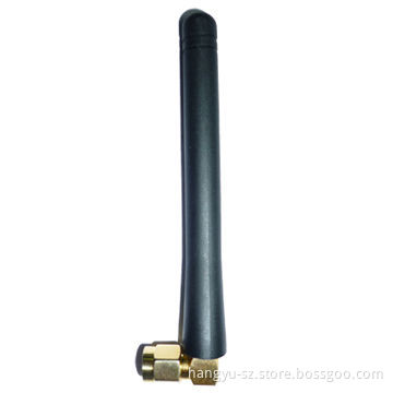 2.0dBi GSM Antenna with 900 and 1,800MHz Dual Band Frequency, 75mm Length, R/A SMA Male Connector